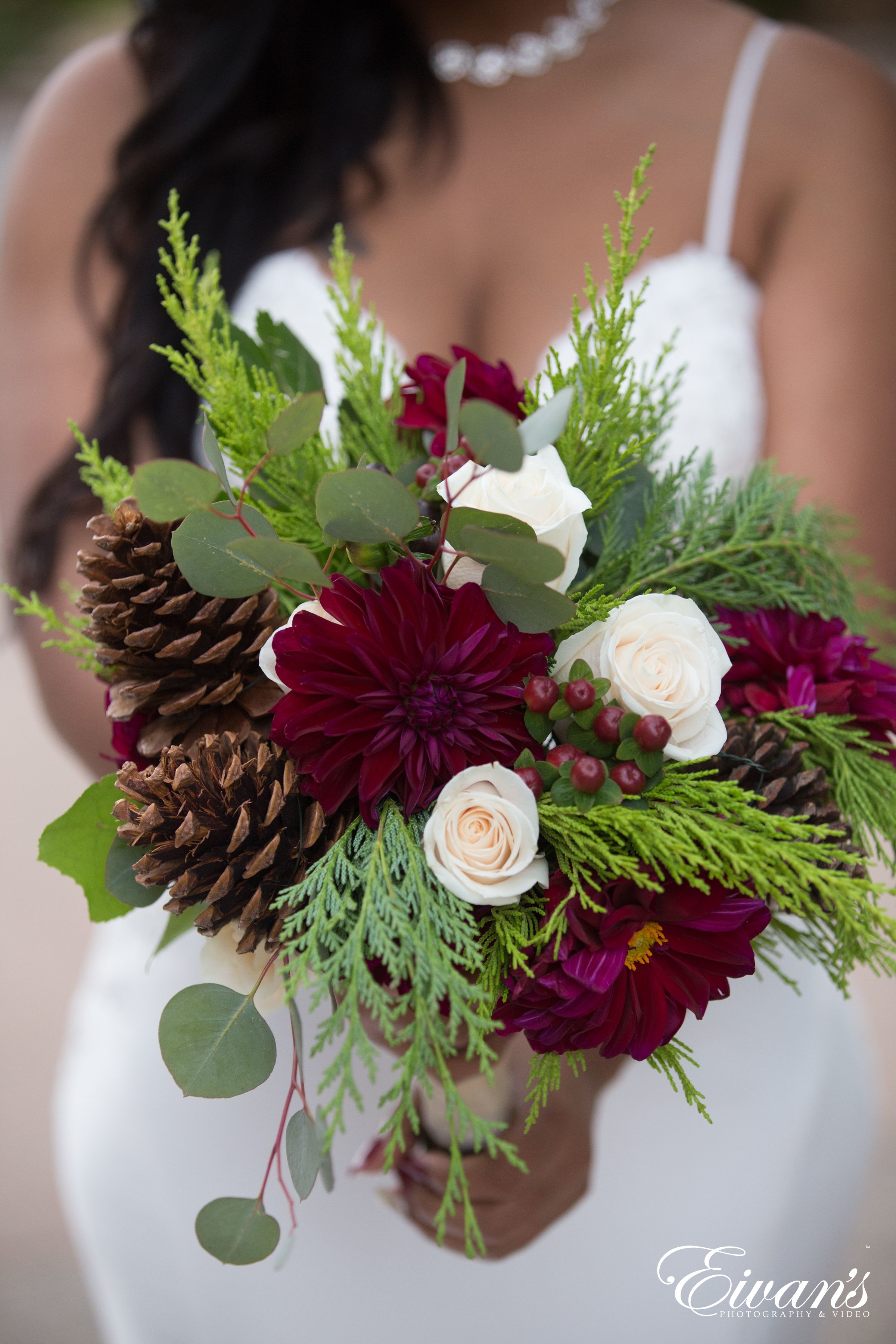 Winter Wedding Bouquets Eivan S Photo Video