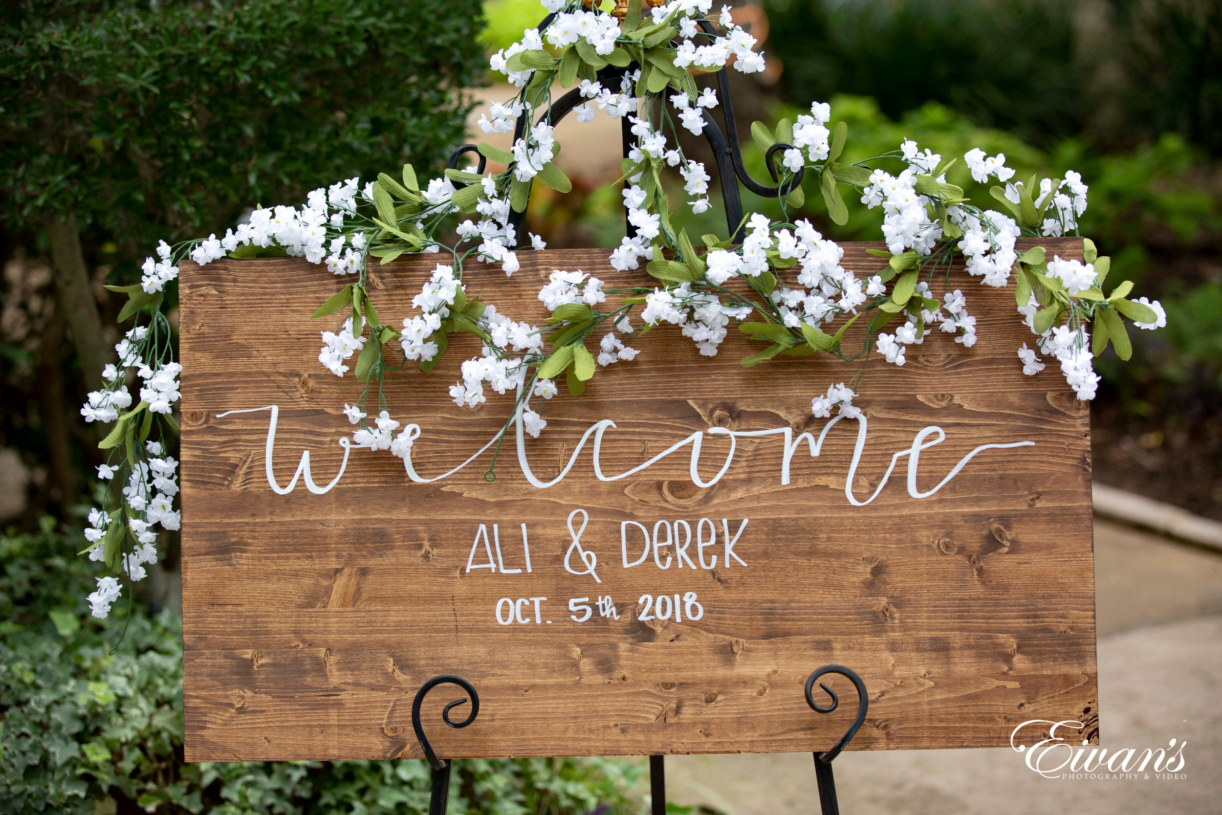 Welcome Wedding Sign Font