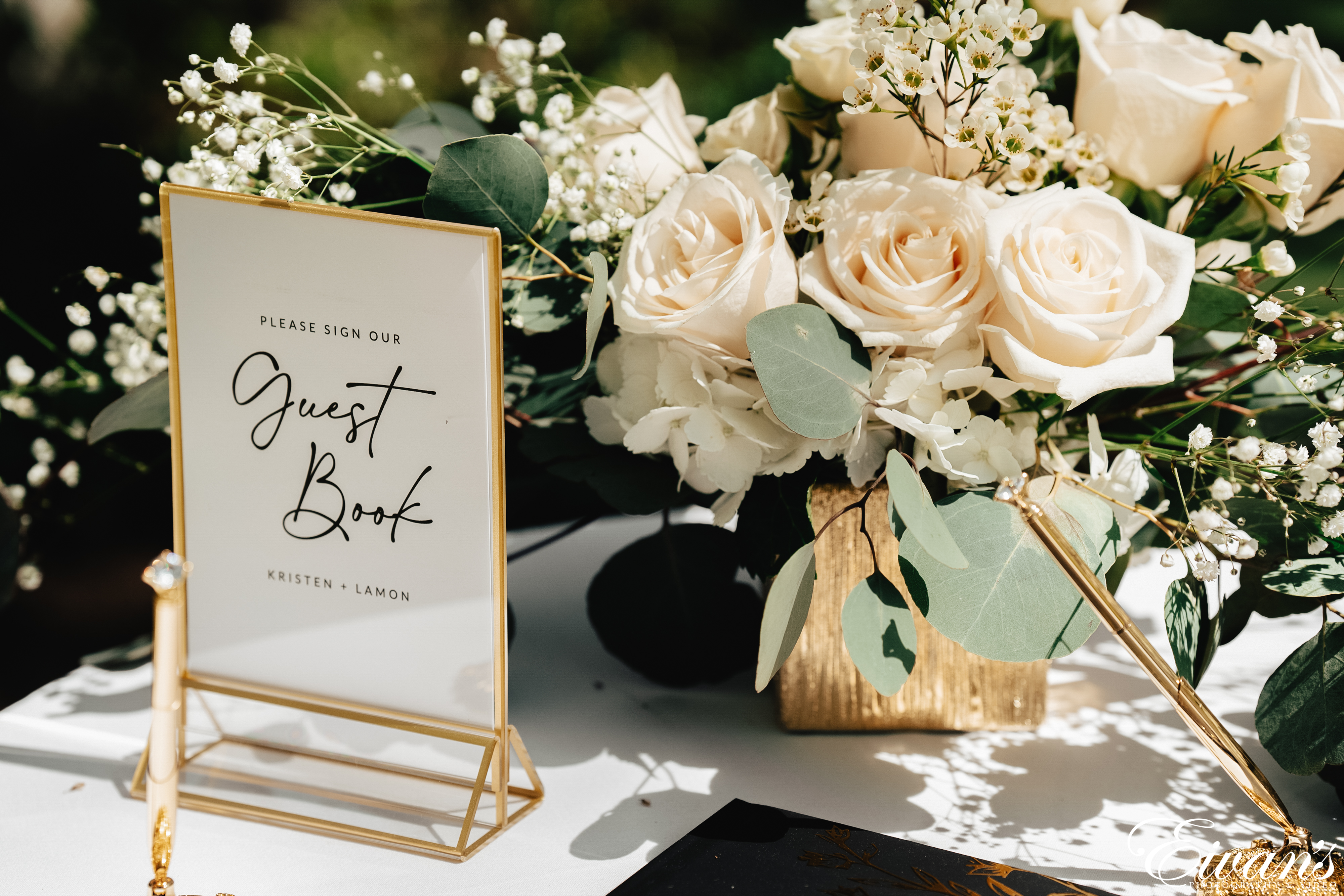Elevate your wedding with a polaroid guest book that is made just for