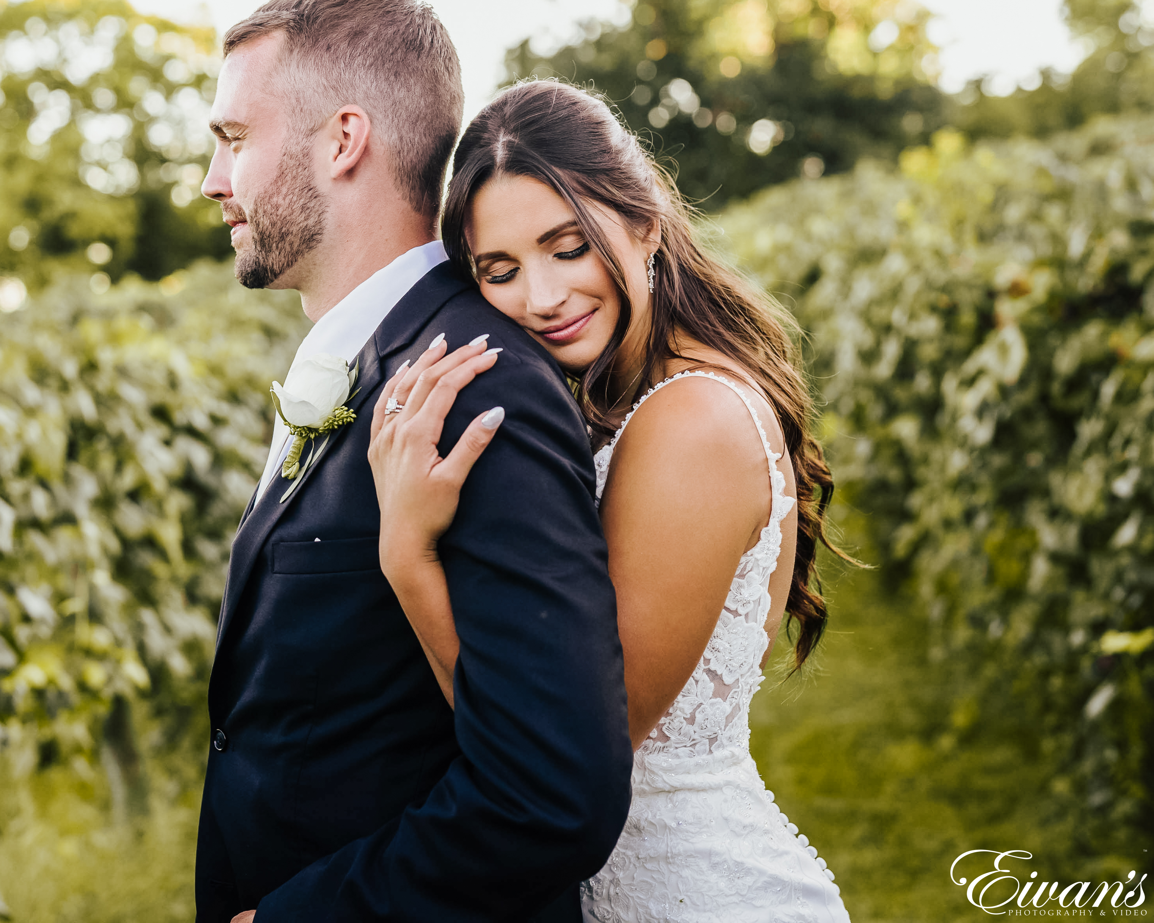 First Kiss Wedding Photos  Eivan's Photography & Video